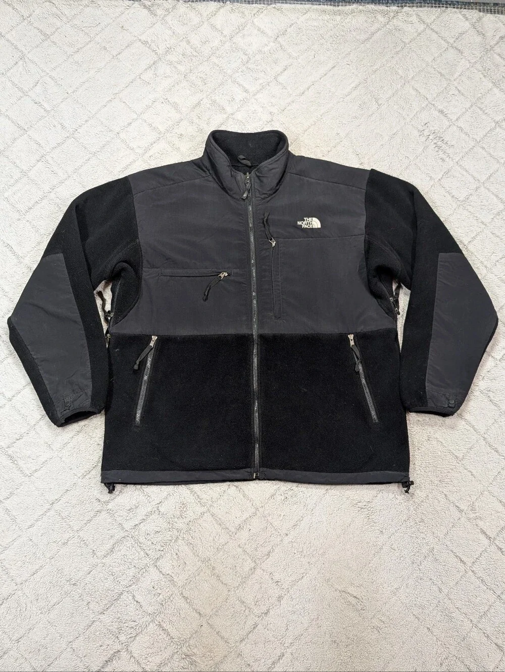 The North Face Jacket Mens XL Black Denali Fleece Full Zip Polartec Outdoor